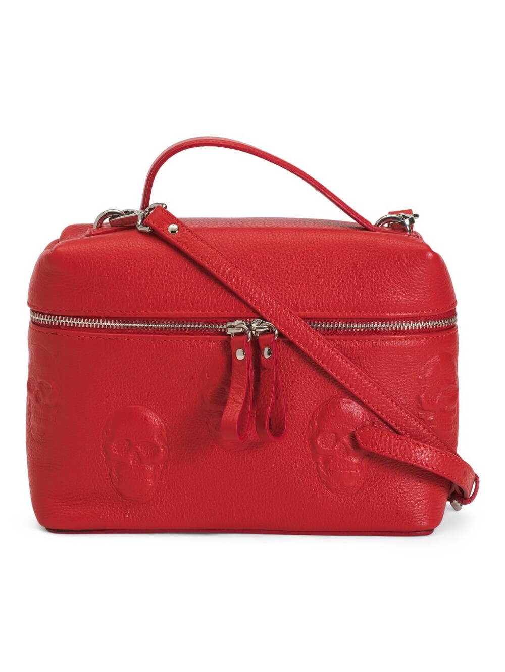 NEW IO Pelle Skull Vanity Handbag